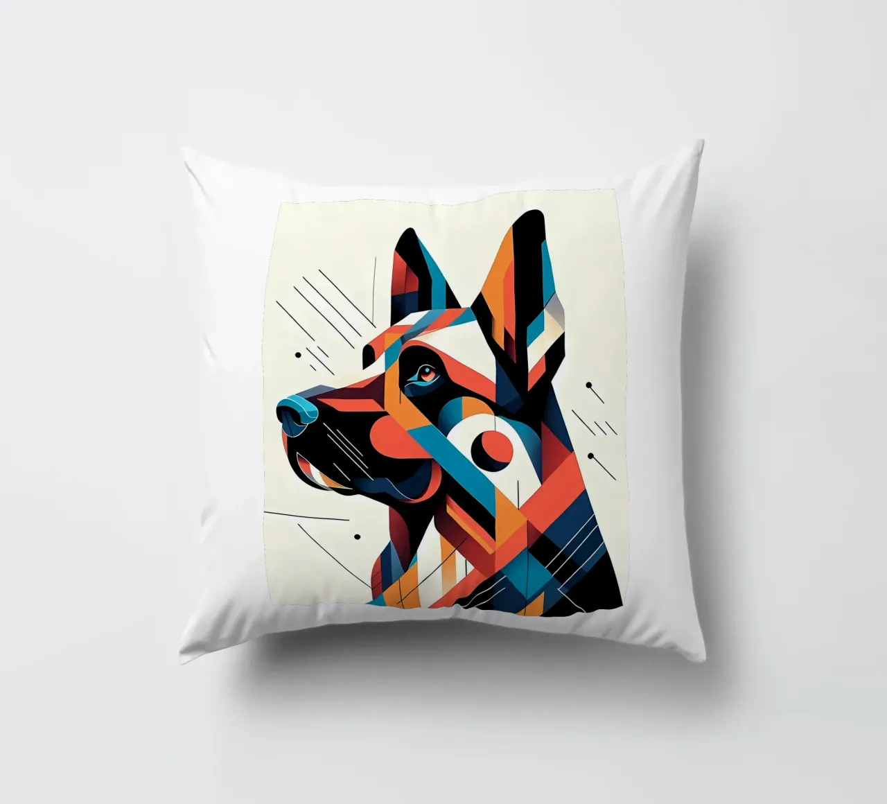 Cane geometrico cuscino da Brayan