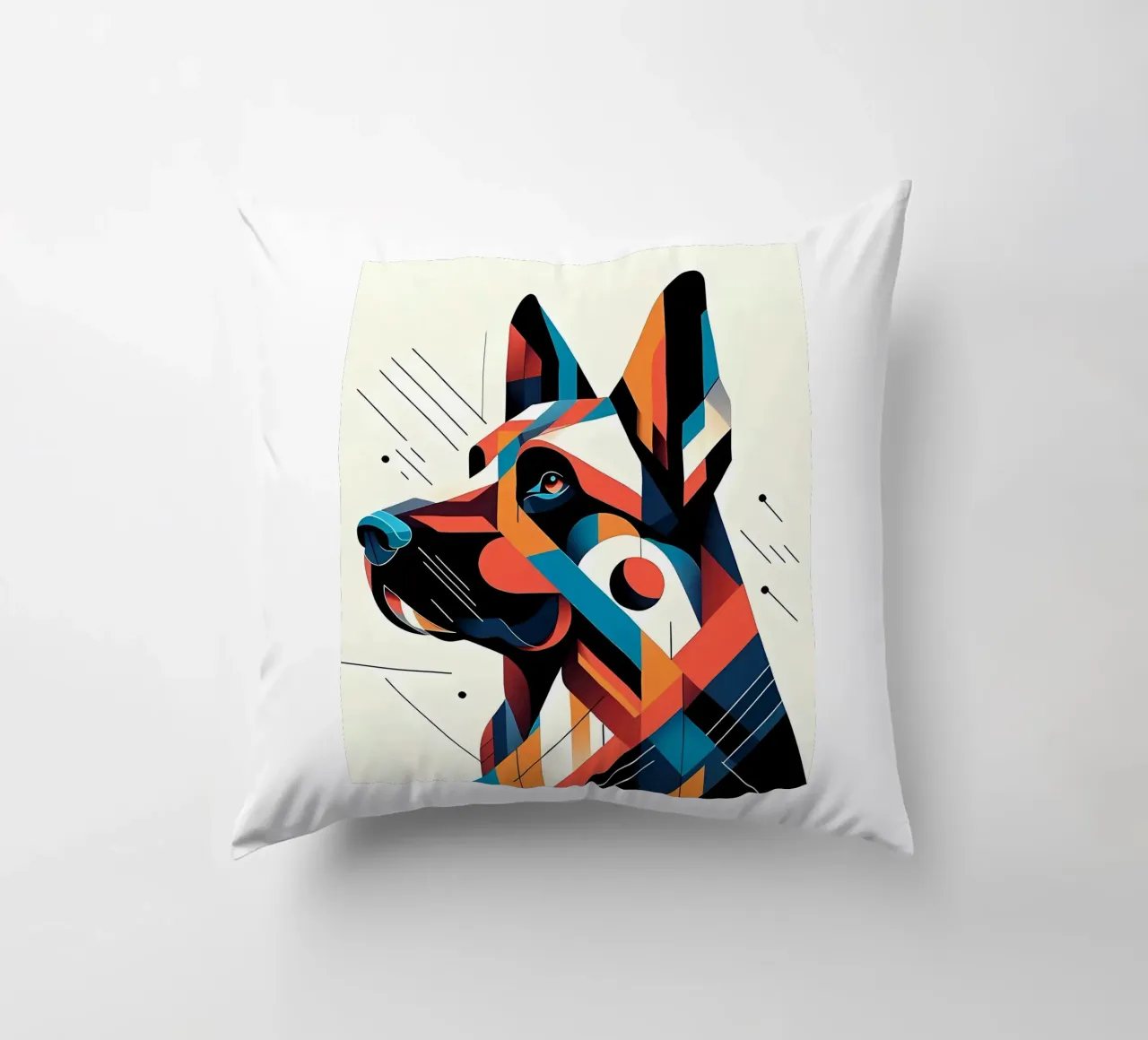 Cane geometrico cuscino da Brayan