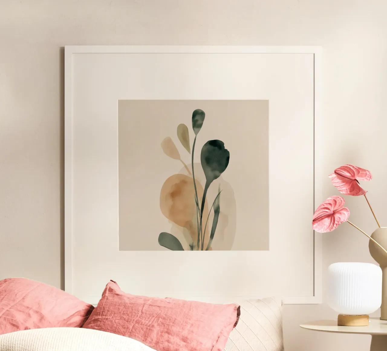 Fiore tranquillo poster da Seed & Signal