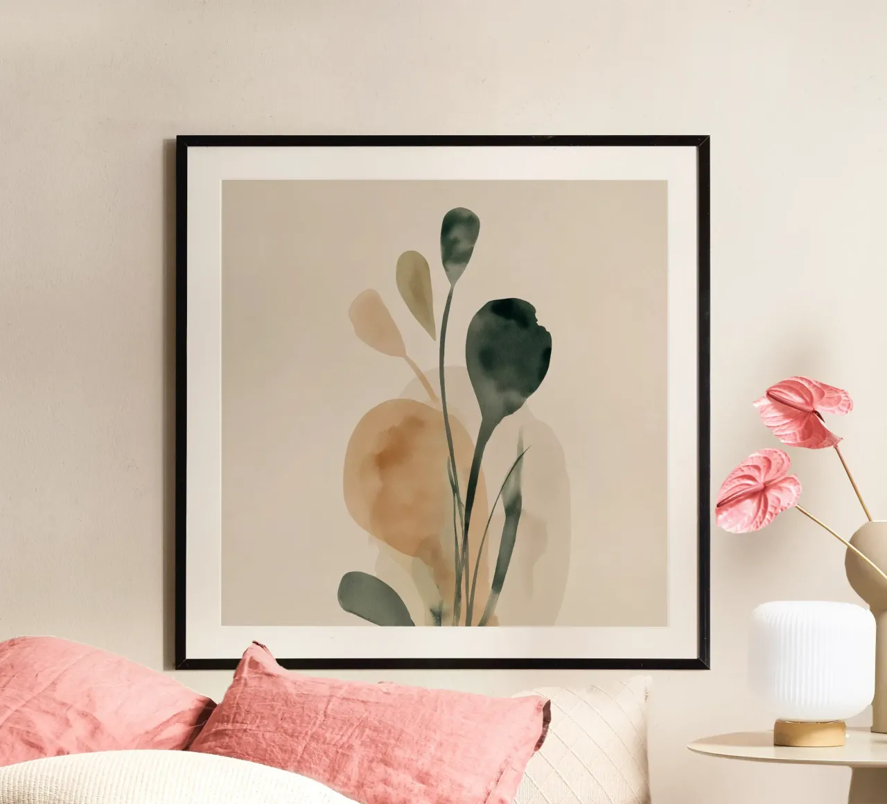 Fiore tranquillo poster da Seed & Signal