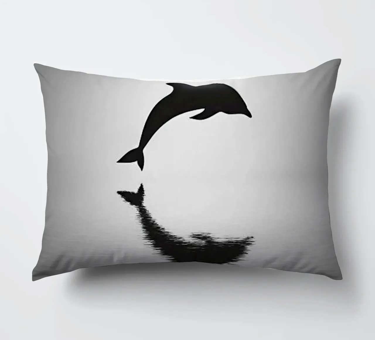 Delfino nel mare cuscino da cosmos studio