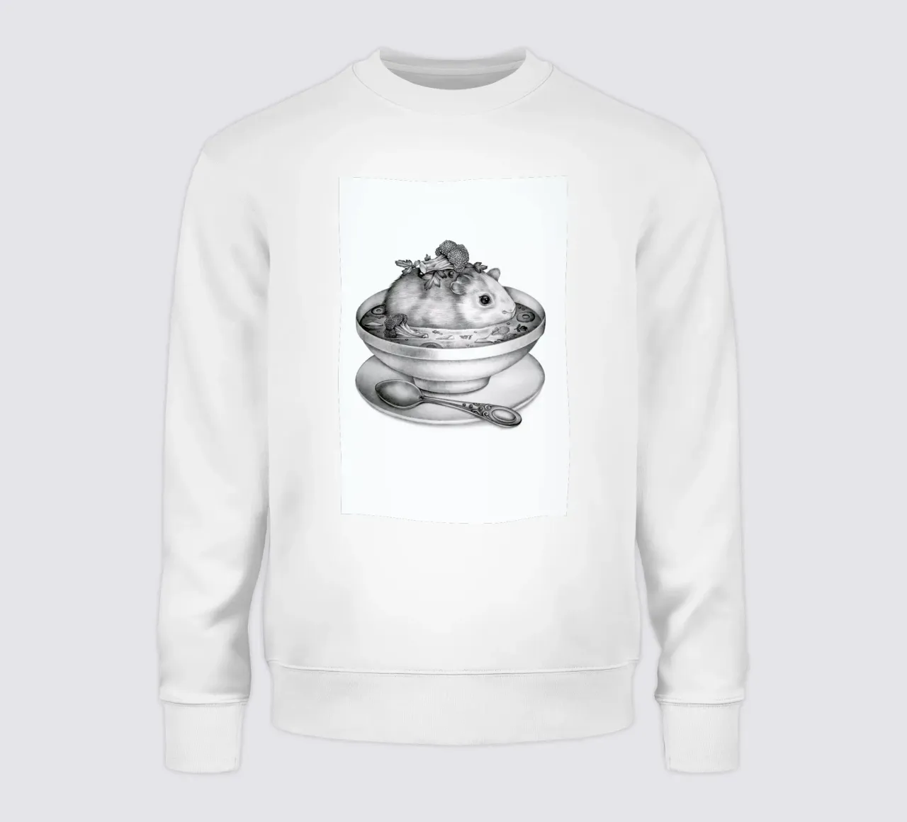 Soup sweatshirt by Maria Vdovichenko