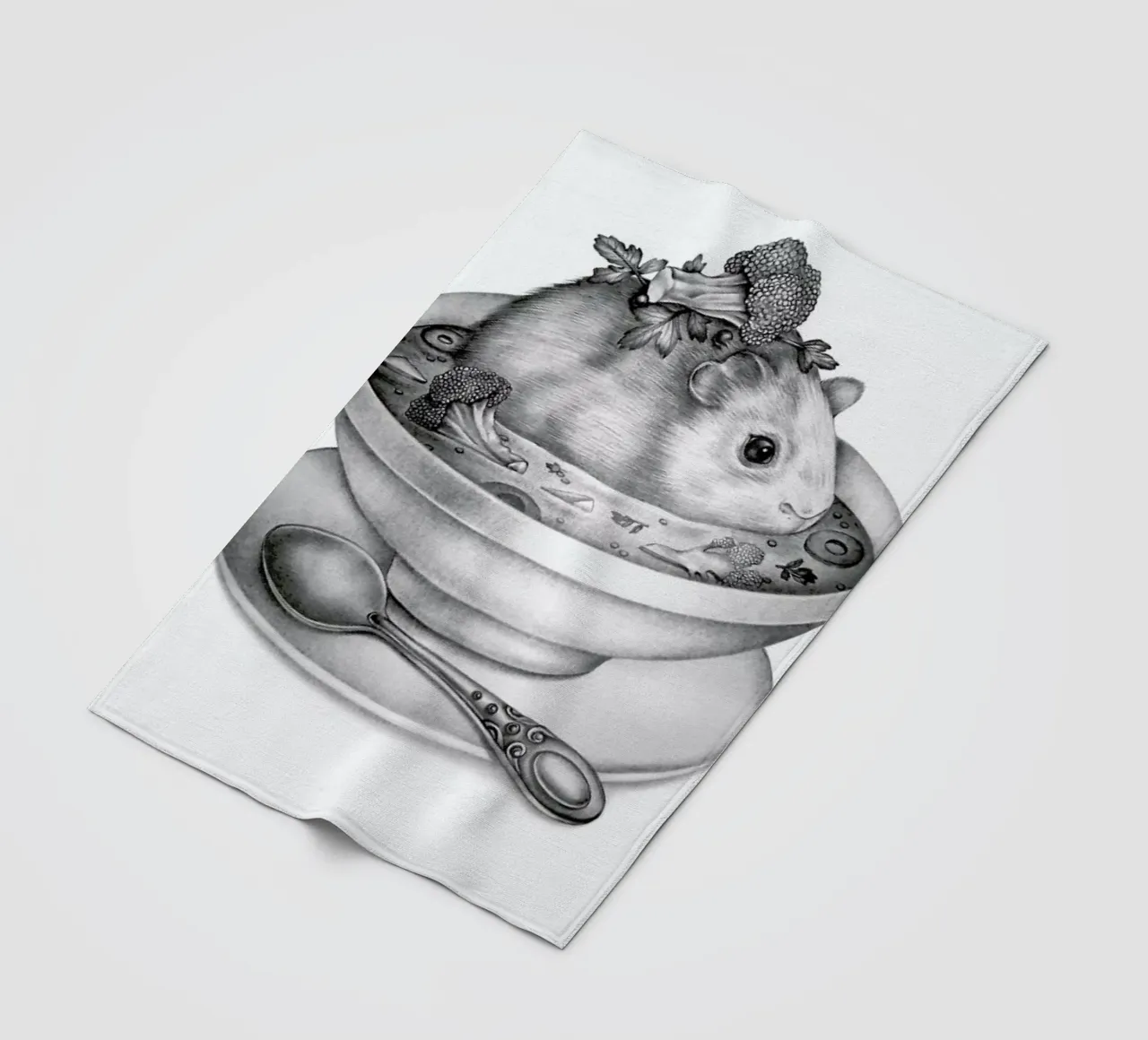 Soup coperta in pile da Maria Vdovichenko