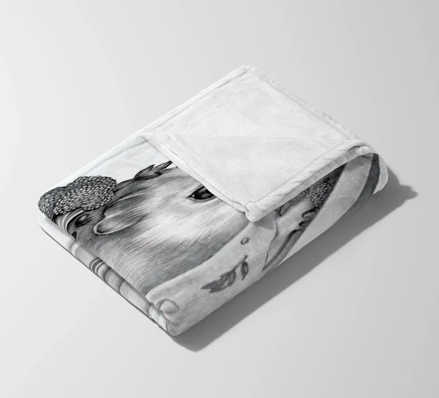 Soup Fleecedecke von Maria Vdovichenko