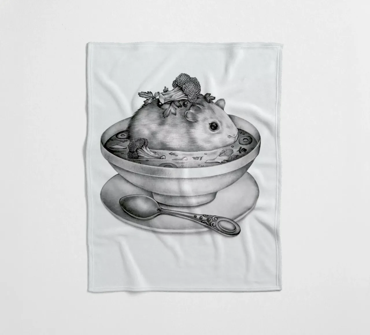 Soup coperta in pile da Maria Vdovichenko