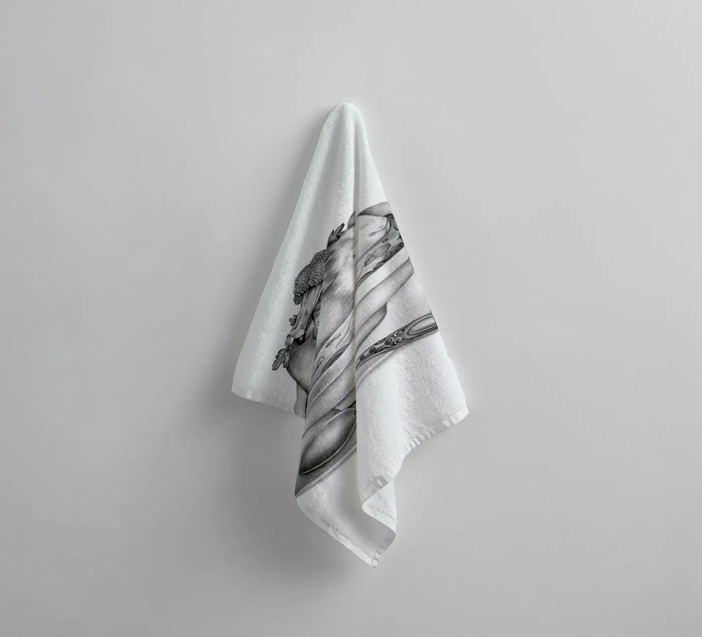 Soup towel by Maria Vdovichenko