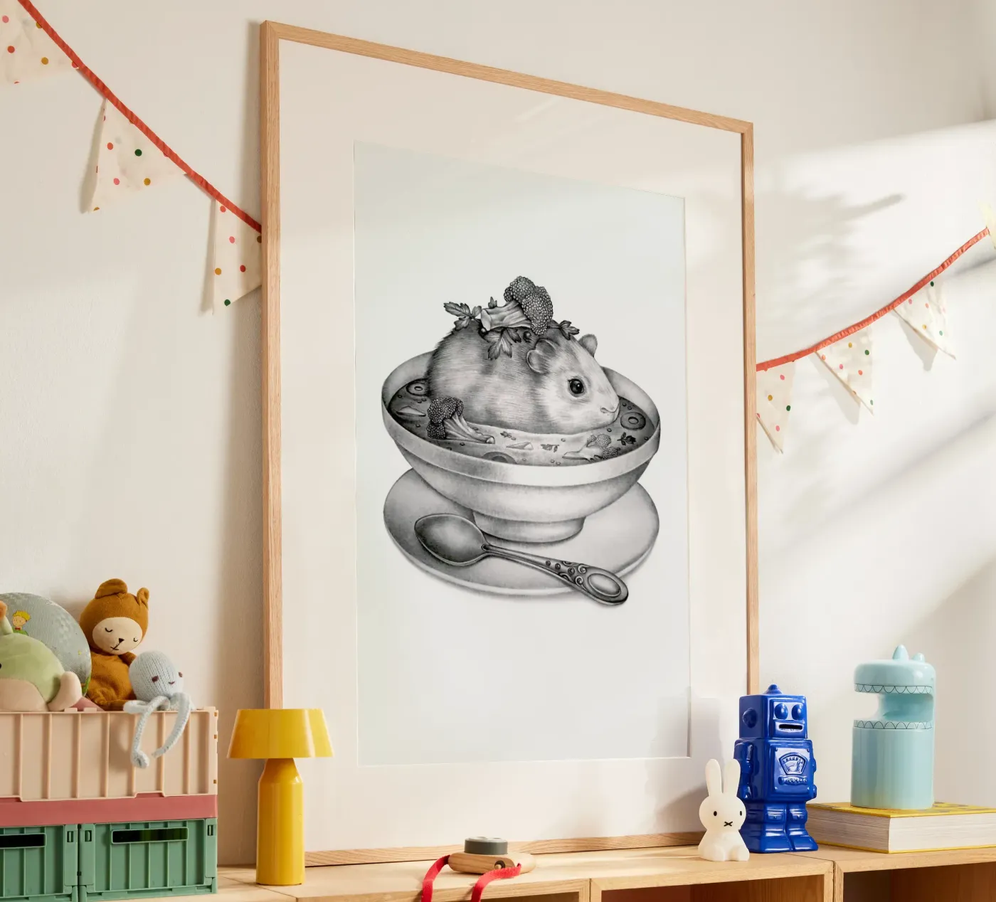 Soup poster by Maria Vdovichenko