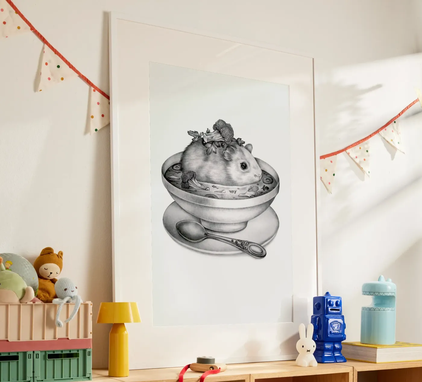 Soup poster by Maria Vdovichenko