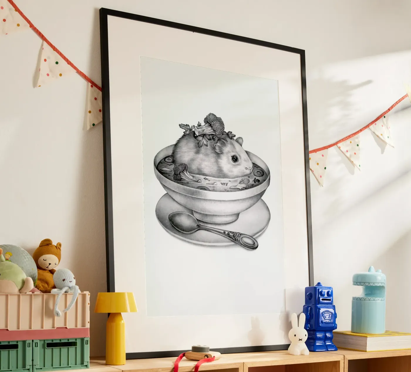 Soup poster by Maria Vdovichenko