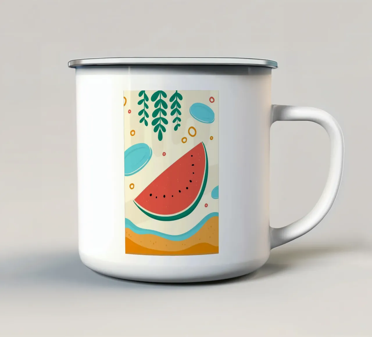 Anguria tazza in smalto da Jonathan R NASH