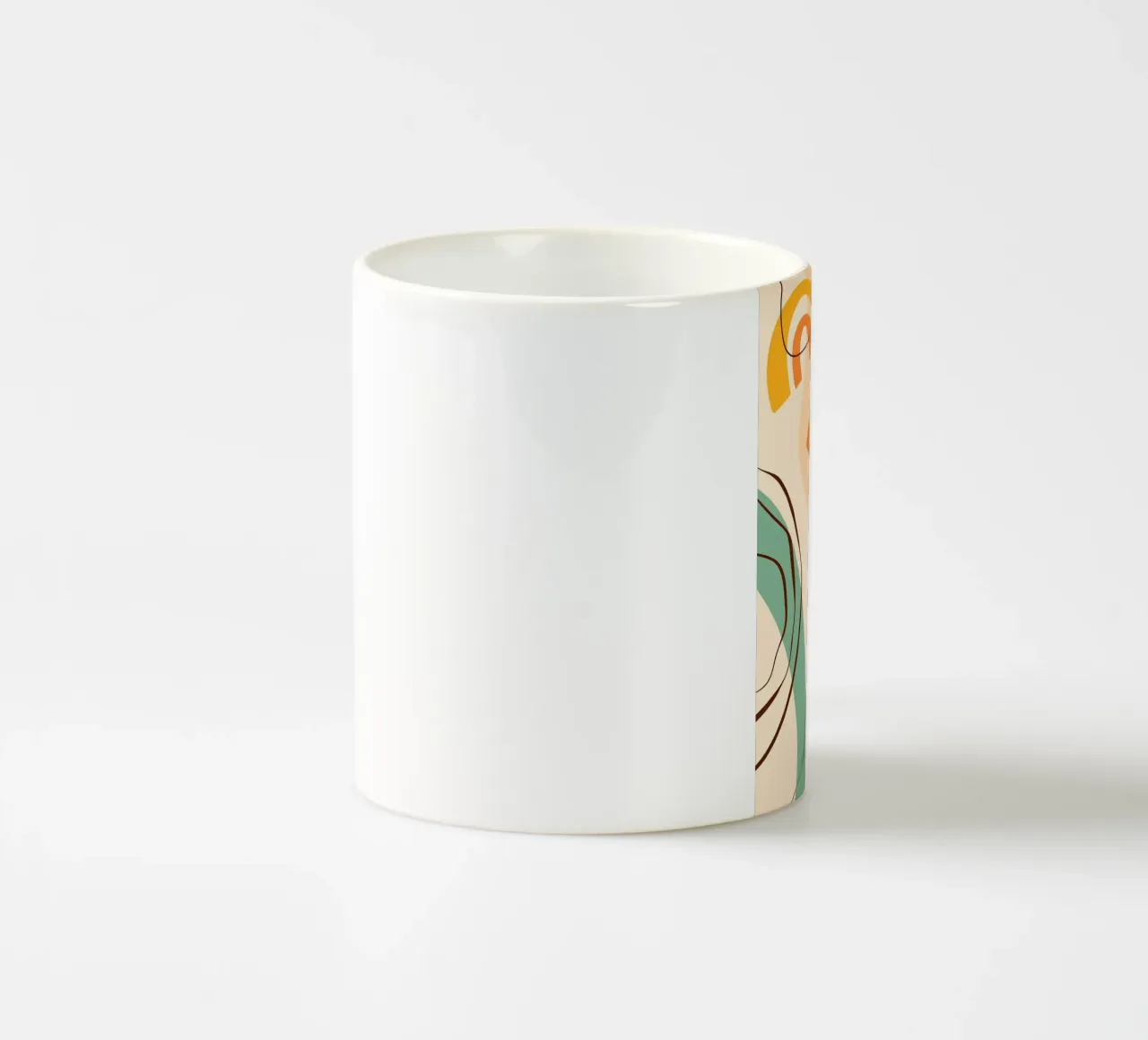 forme astratte tazza in ceramica da Jonathan R NASH
