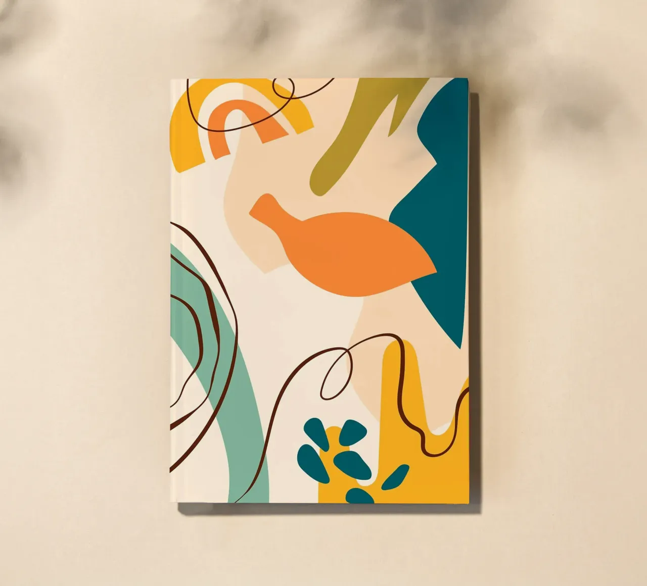 abstract shapes notebook by Jonathan R NASH