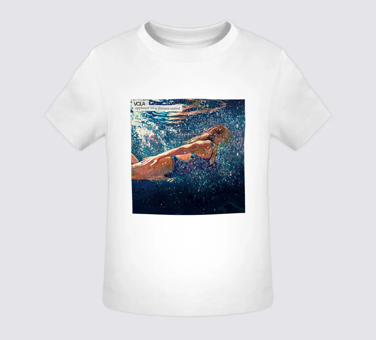 Applausi di una folla lontana maglietta neonato da callum shop