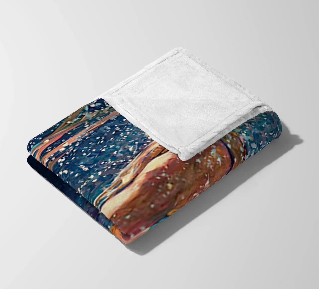 Applausi di una folla lontana coperta in pile da callum shop