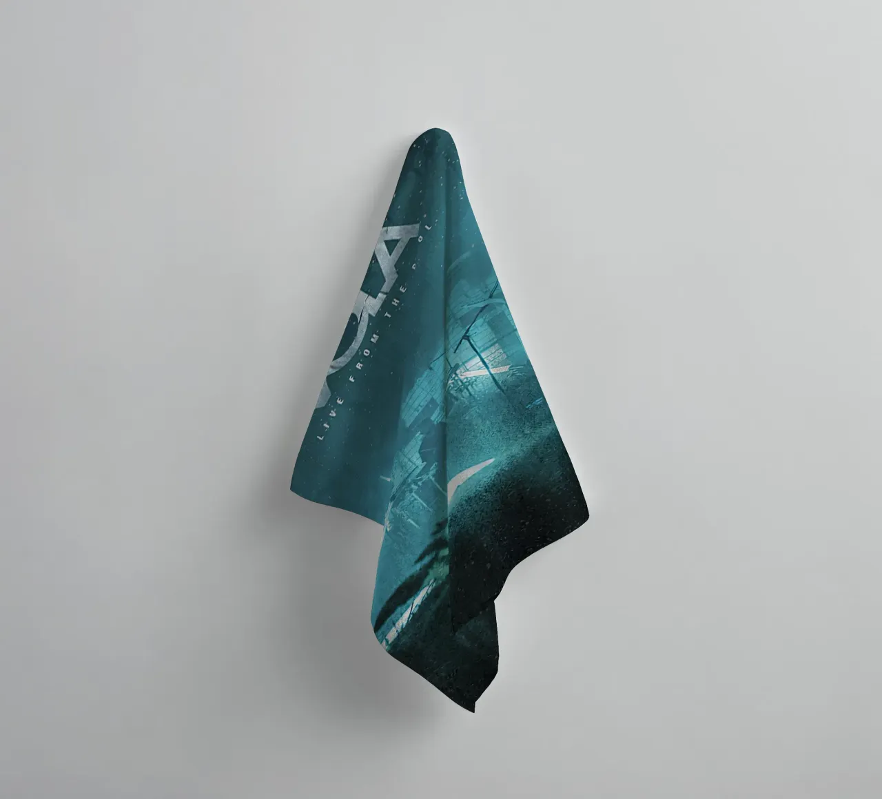 Live From The Pool towel by callum shop