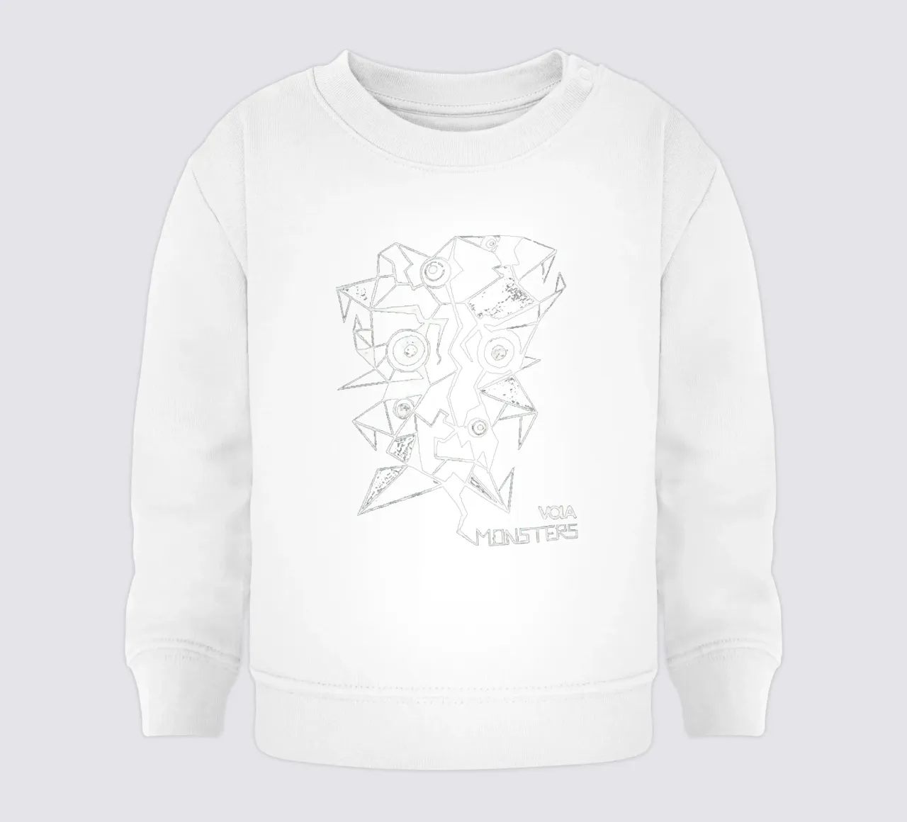 Mostri EP Nero felpa neonato da callum shop