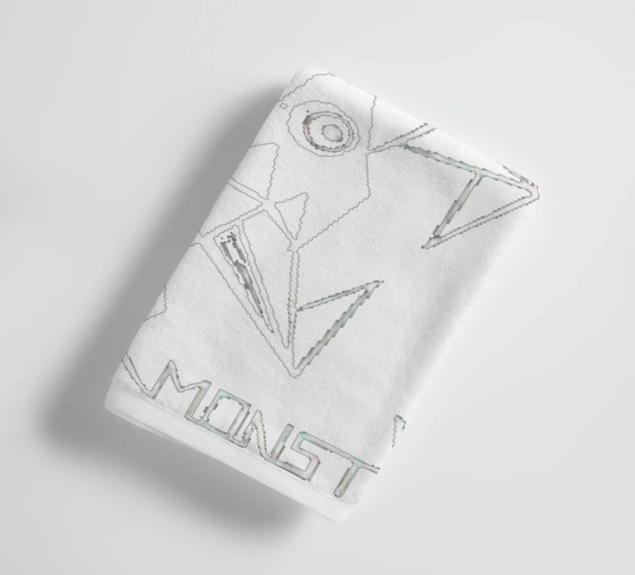 Mostri EP Nero asciugamano da bagno da callum shop