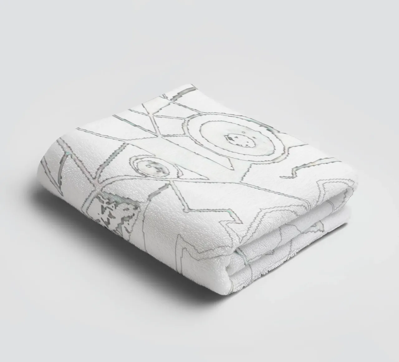 Mostri EP Nero asciugamano da bagno da callum shop