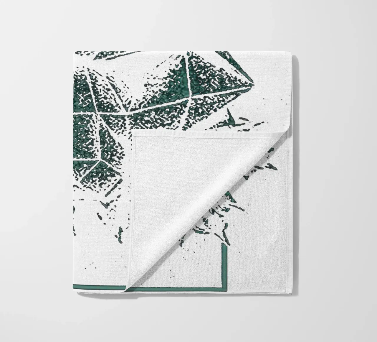 Lupo di carta a girocollo telo mare da callum shop