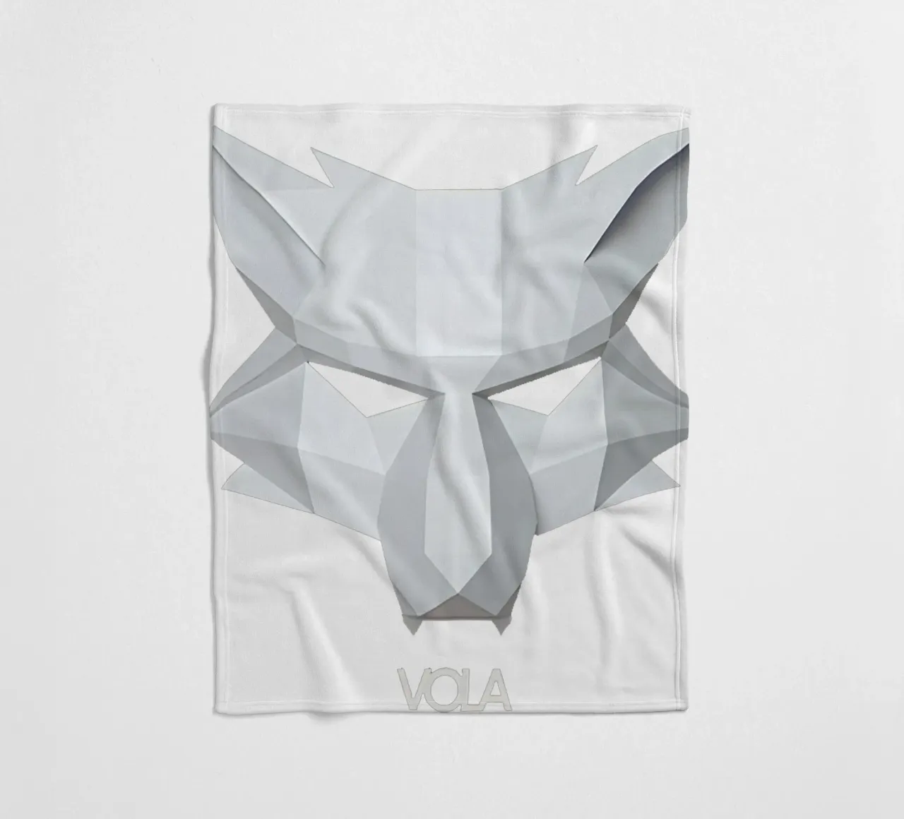 Lupo di carta Vola coperta in pile da callum shop