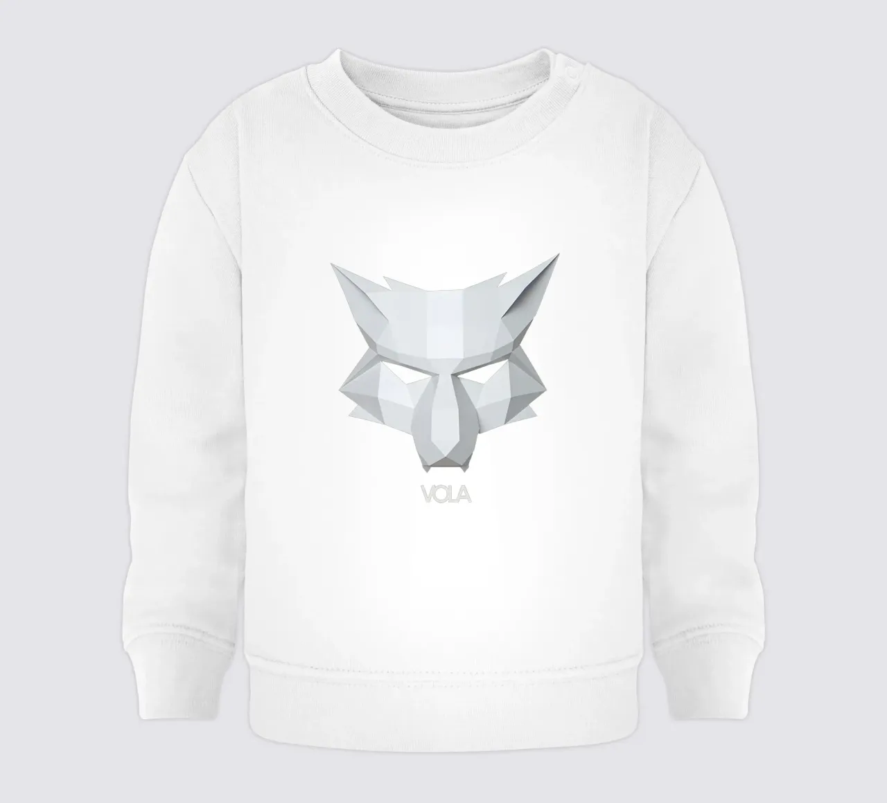 Lupo di carta Vola felpa neonato da callum shop