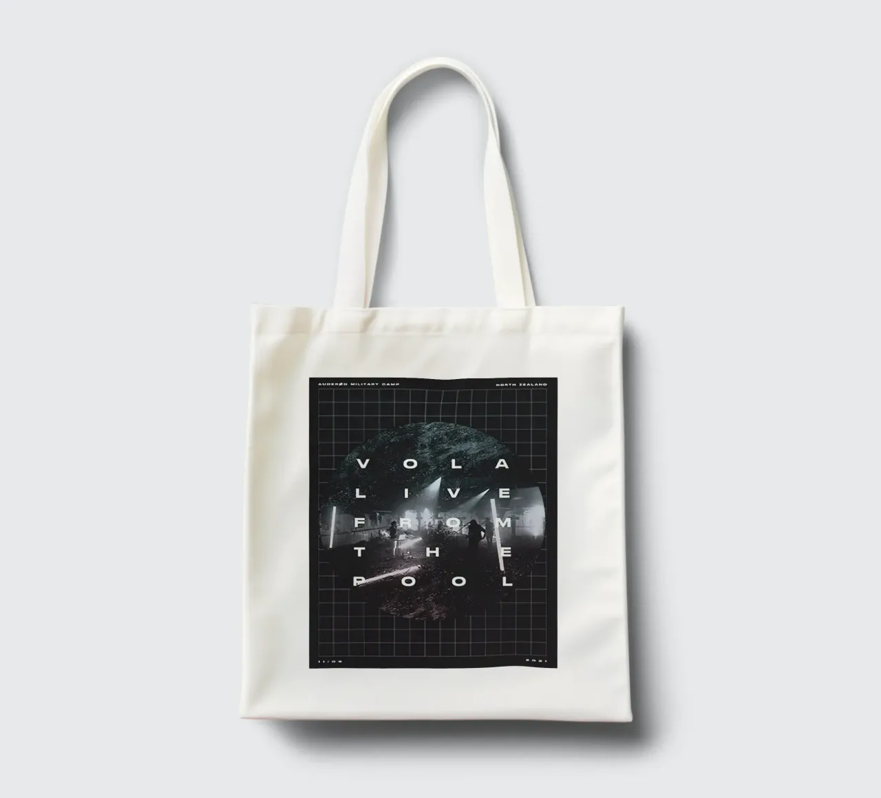 Planetarisches Gitternetz Jutebeutel von callum shop
