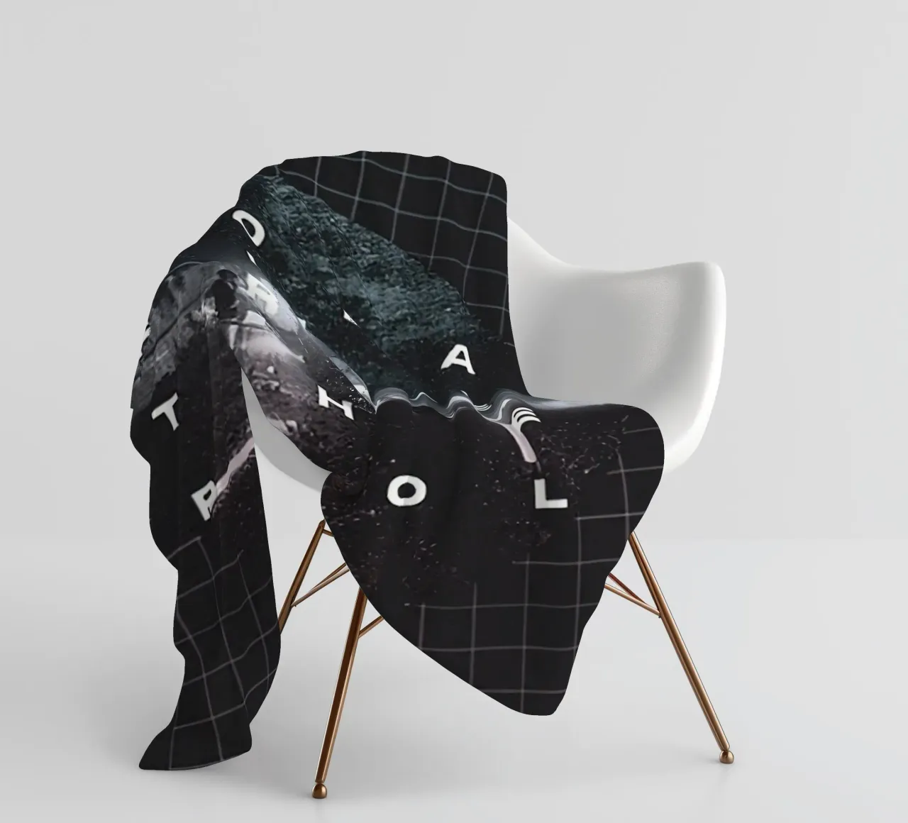 Planetarisches Gitternetz Fleecedecke von callum shop
