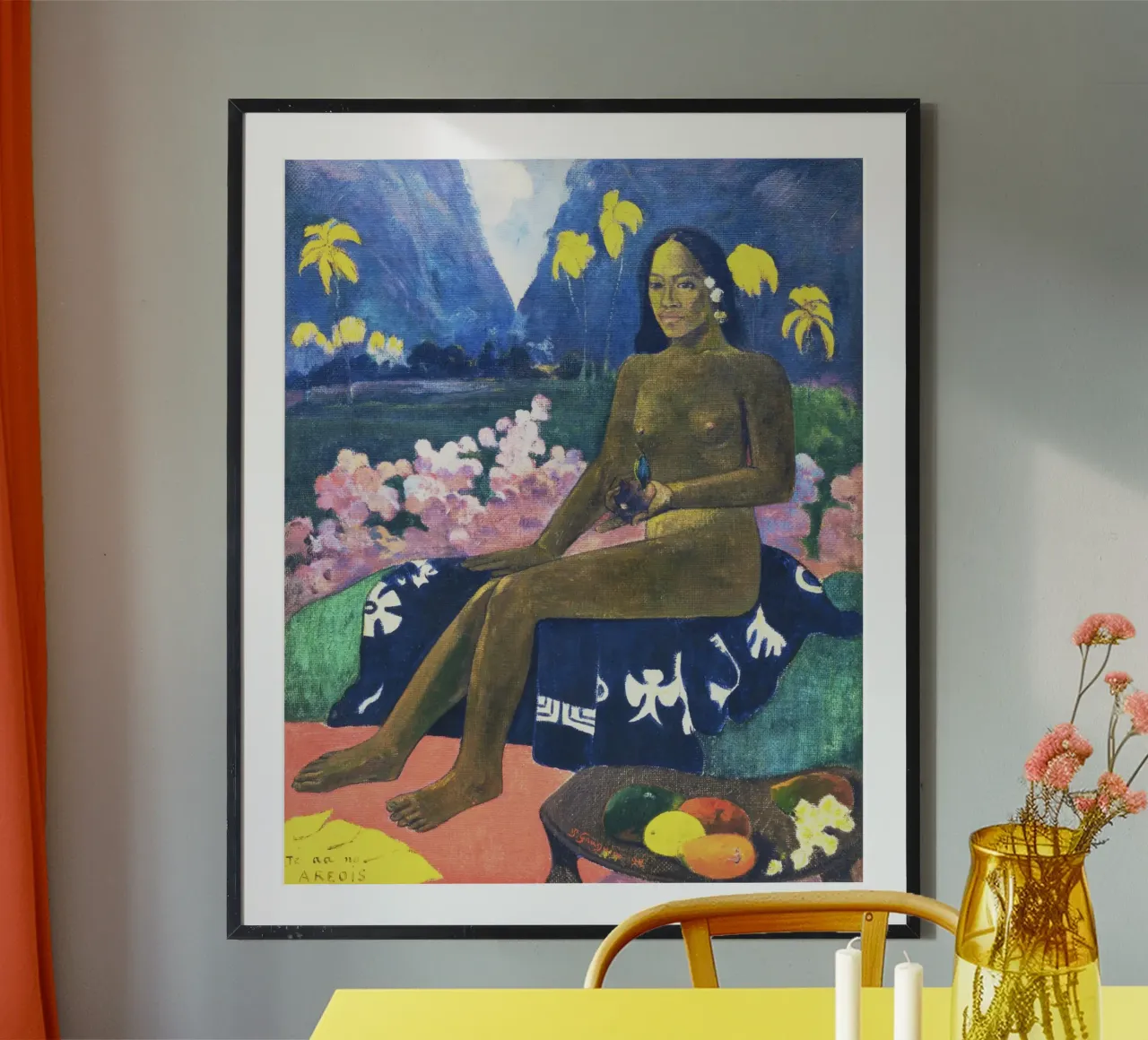 Il seme dell'Areoi (1892) di Paul Gauguin carta hahnemühle da Venus Art