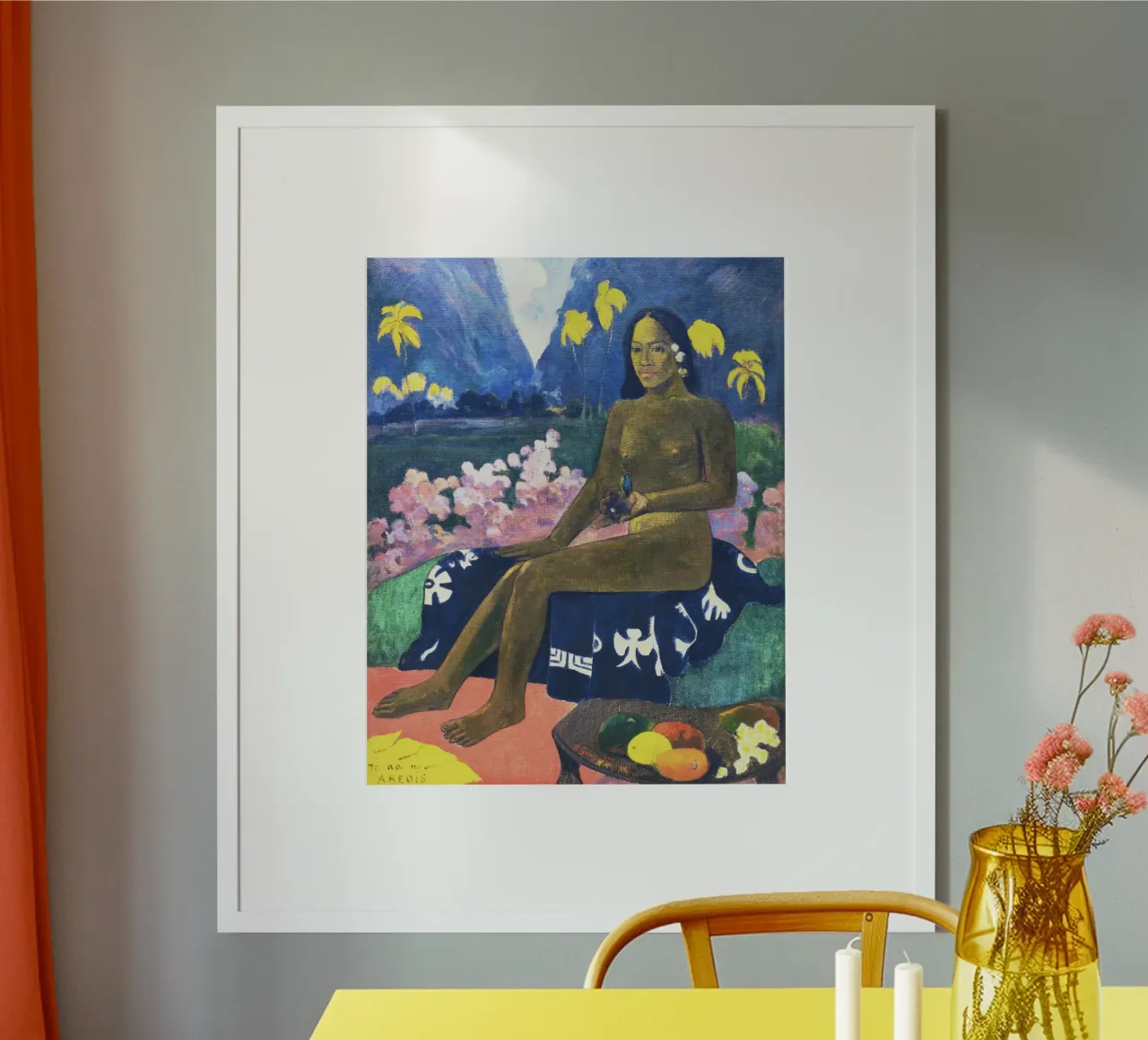 Il seme dell'Areoi (1892) di Paul Gauguin carta hahnemühle da Venus Art