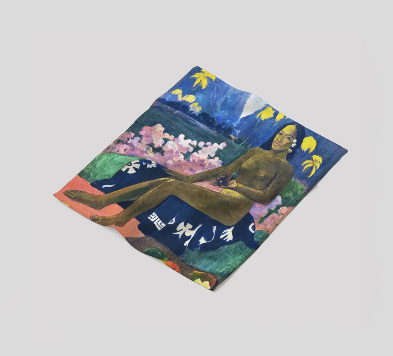Il seme dell'Areoi (1892) di Paul Gauguin coperta in pile da Venus Art