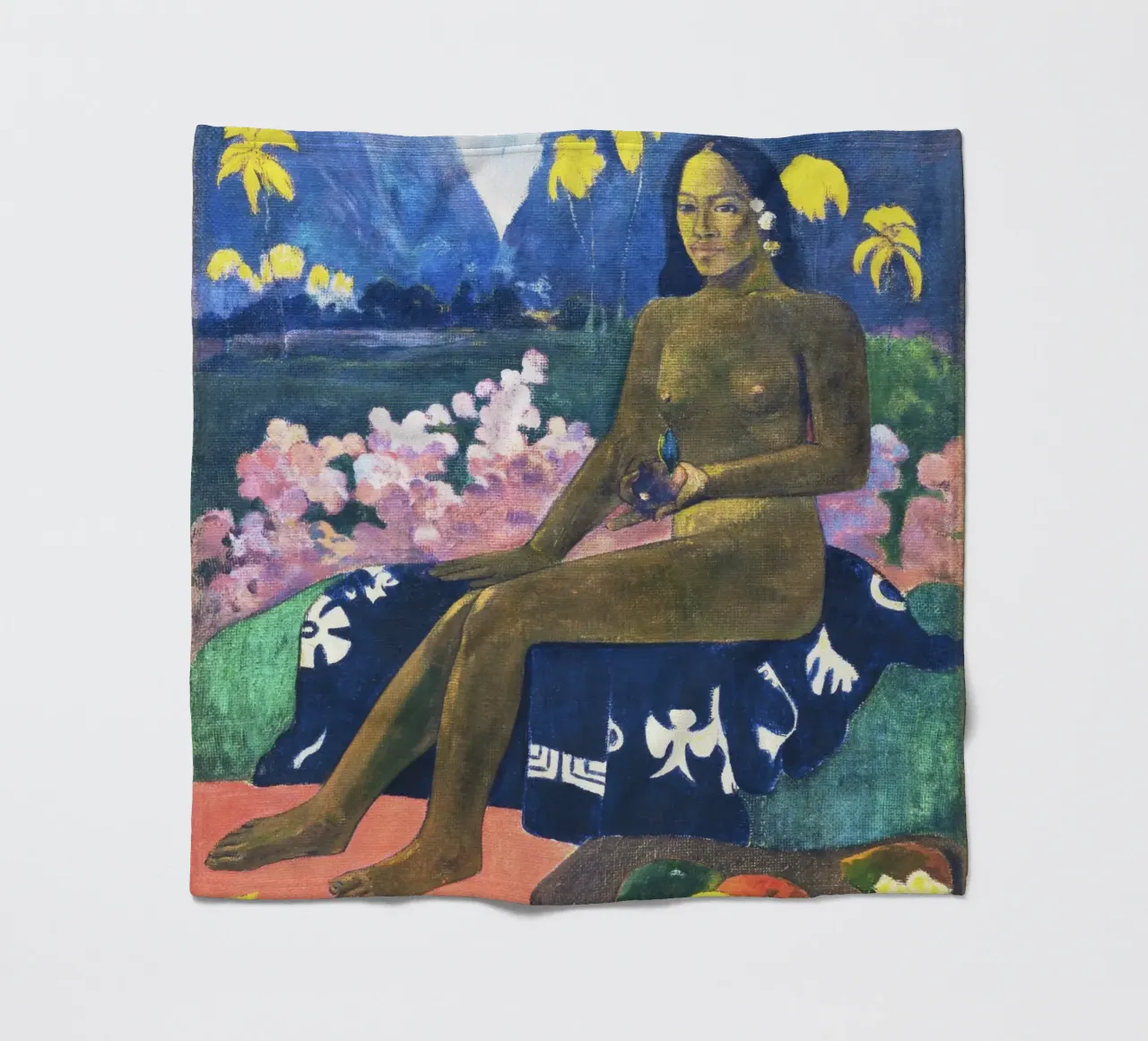 Il seme dell'Areoi (1892) di Paul Gauguin coperta in pile da Venus Art