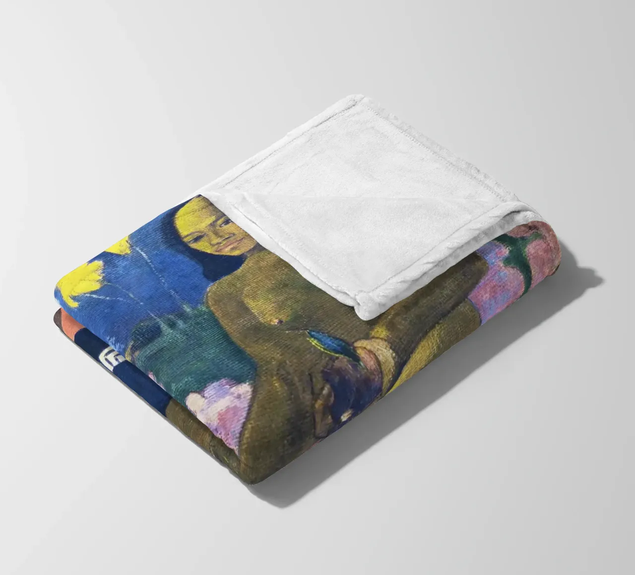 Il seme dell'Areoi (1892) di Paul Gauguin coperta in pile da Venus Art