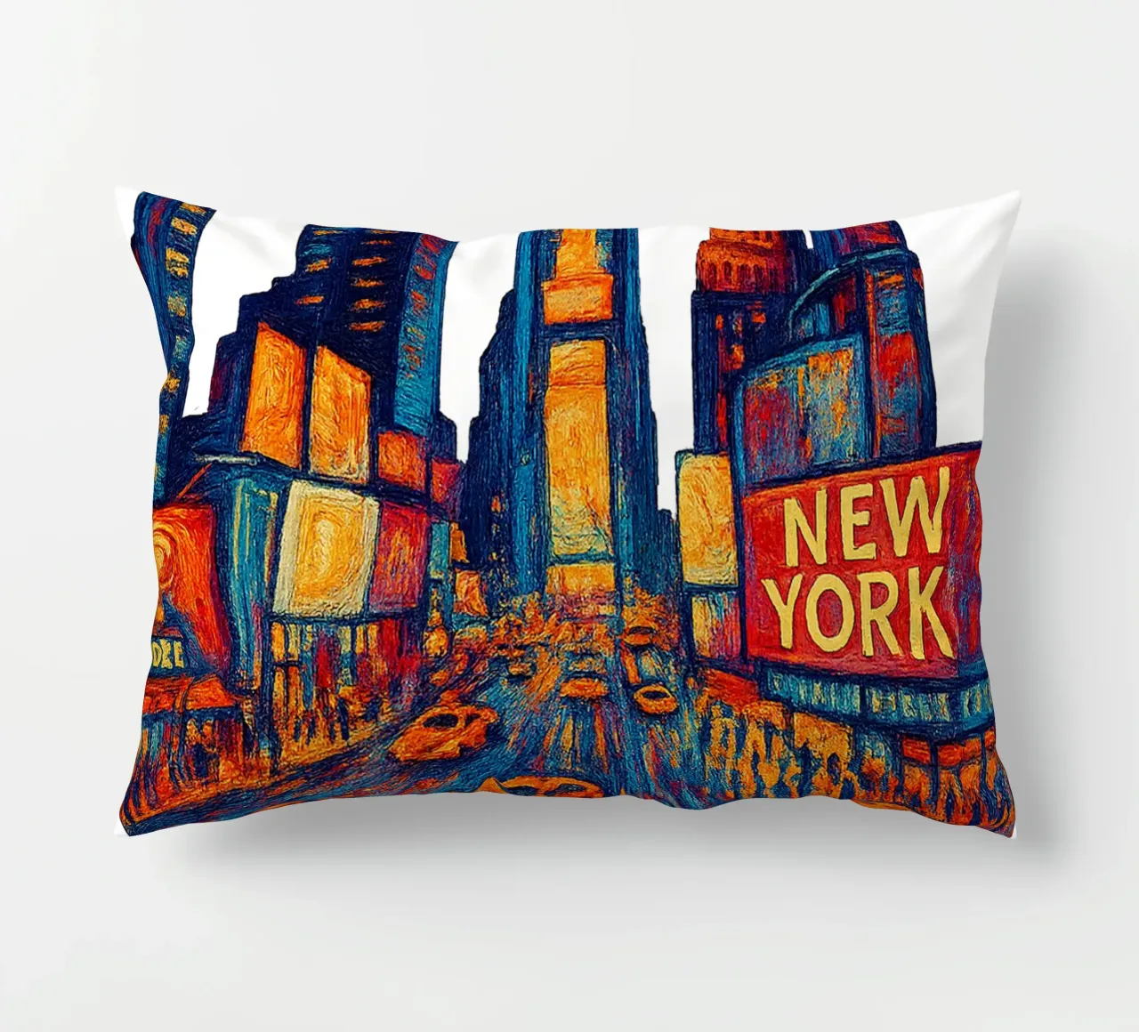 FREE NEW YORK 2 cuscino da Vintage Van Gogh