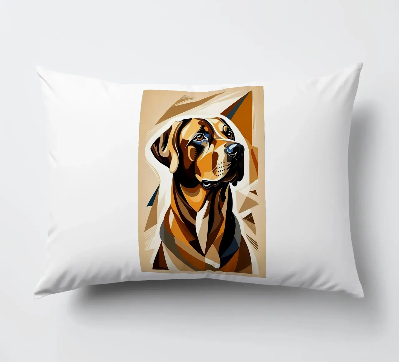 Cane in arte geometrica cuscino da Brayan