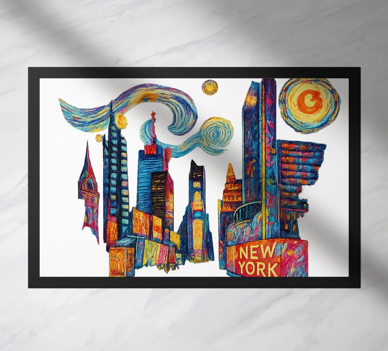 FREE NEW YORK 3 zerbino da Vintage Van Gogh