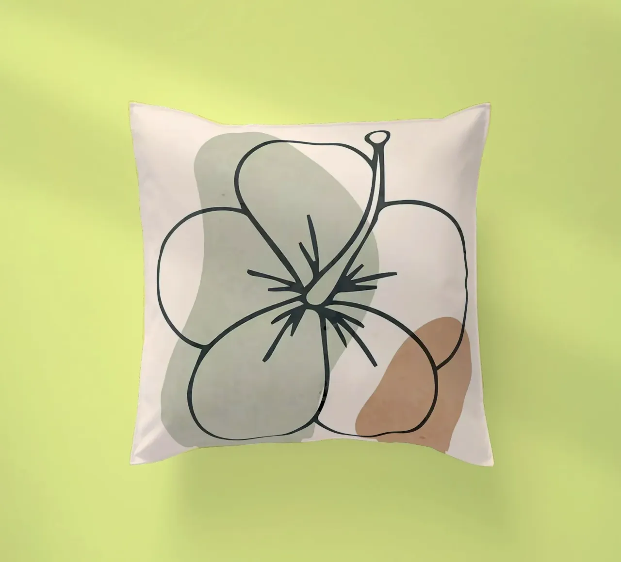 Fiore di ibisco cuscino da Jonathan R NASH