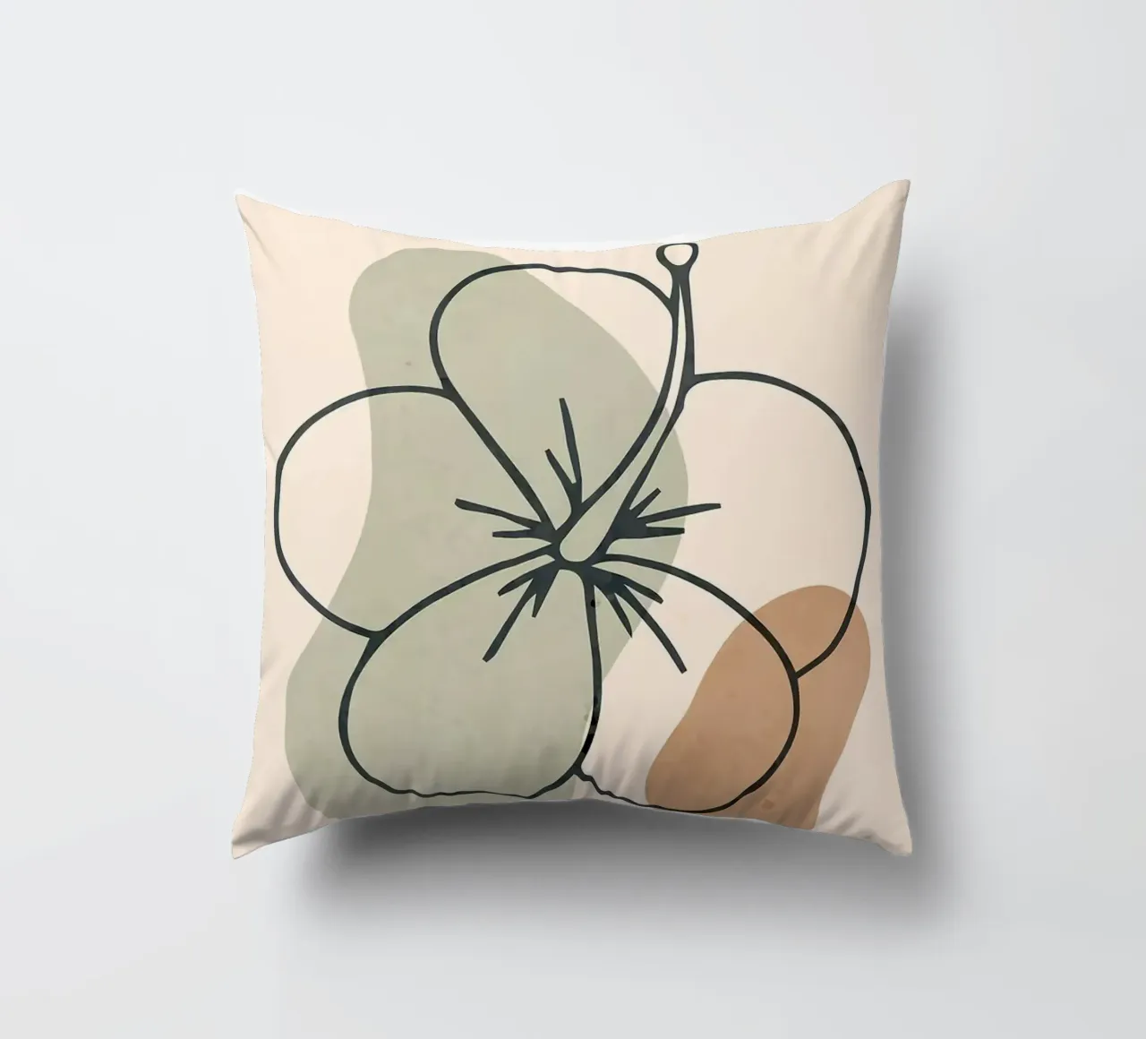 Fiore di ibisco cuscino da Jonathan R NASH