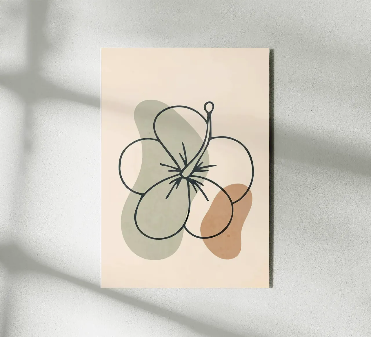 Fiore di ibisco alluminio dibond da Jonathan R NASH