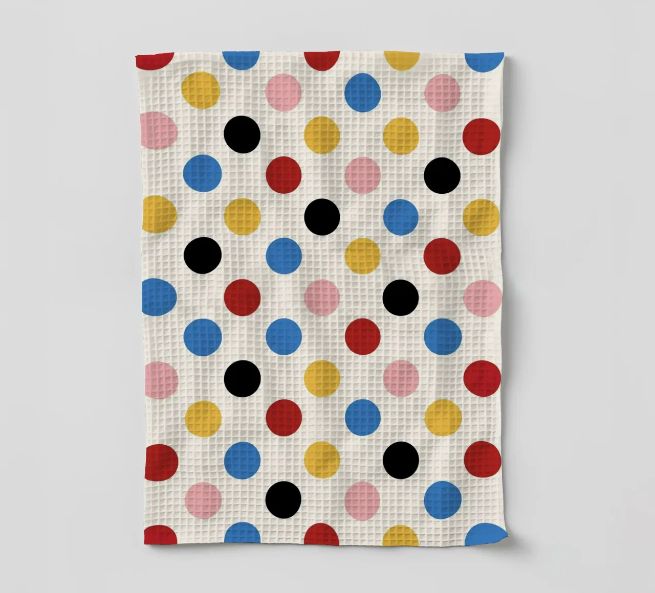 Colorful polka dots canovaccio da cucina da TijanaArtStudio88