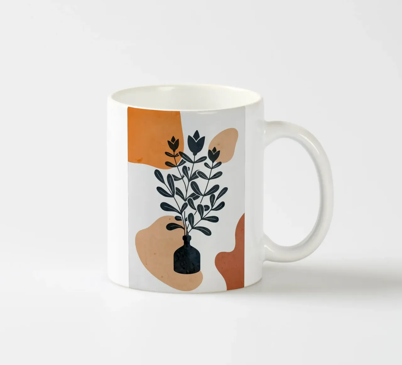 Foglia in bottiglia tazza in ceramica da Jonathan R NASH
