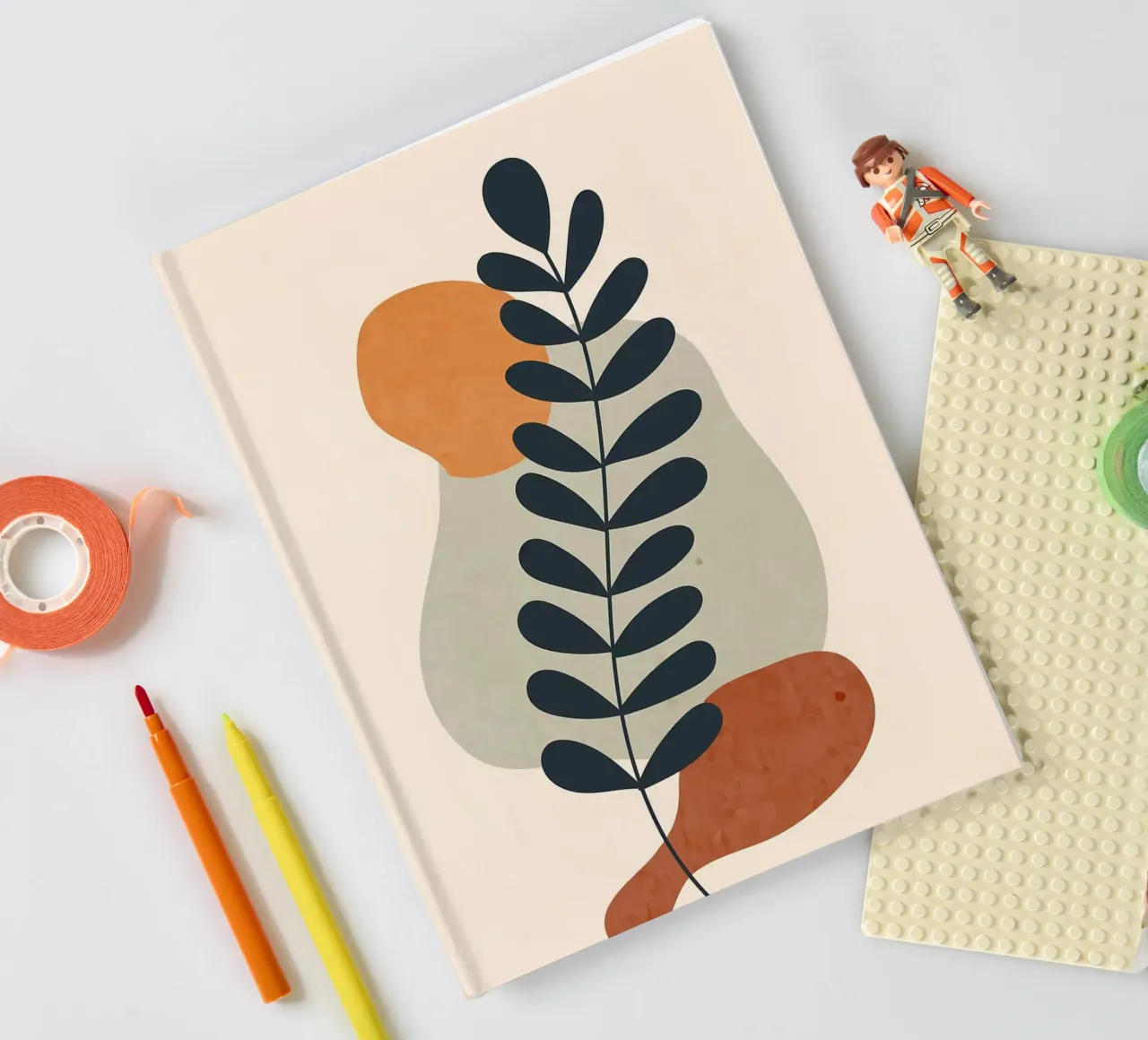 abstract shapes notebook by Jonathan R NASH