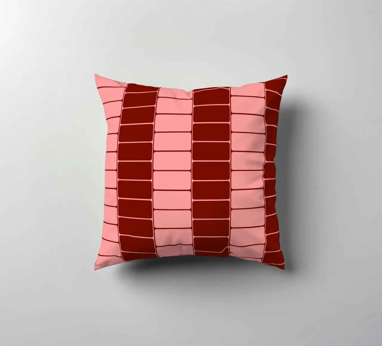 Strawberry moody flow cuscino da TijanaArtStudio88