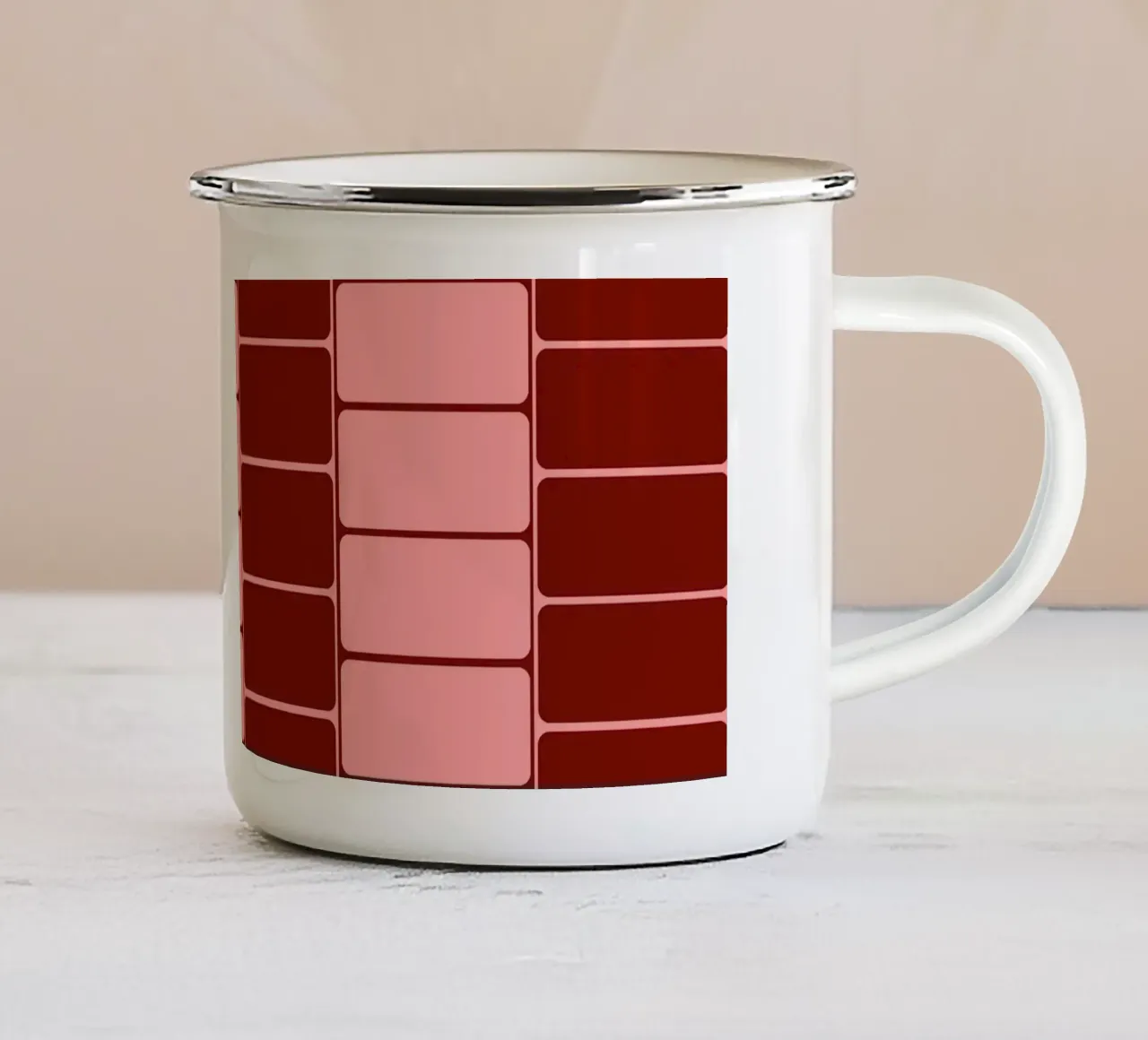 Strawberry moody flow tazza in smalto da TijanaArtStudio88