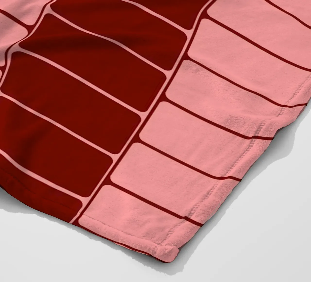 Strawberry moody flow coperta in pile da TijanaArtStudio88