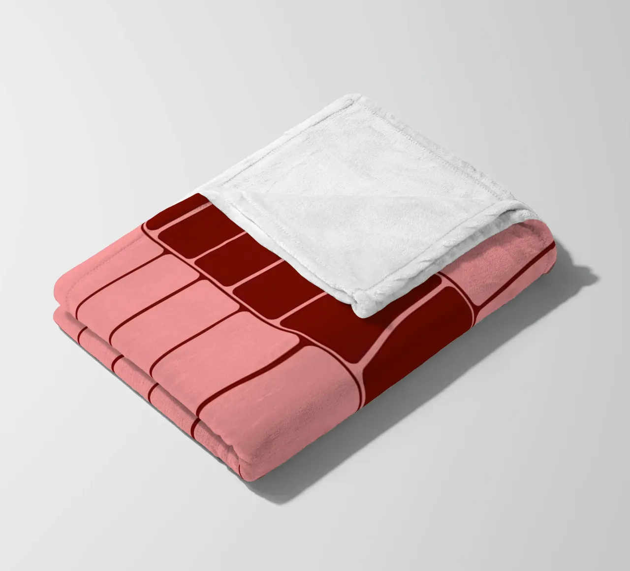 Strawberry moody flow coperta in pile da TijanaArtStudio88