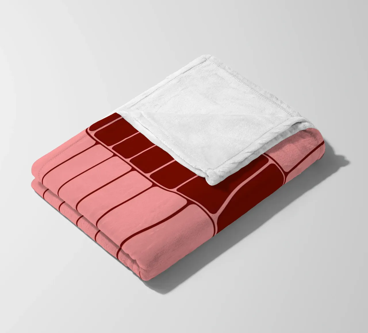 Strawberry moody flow coperta in pile da TijanaArtStudio88