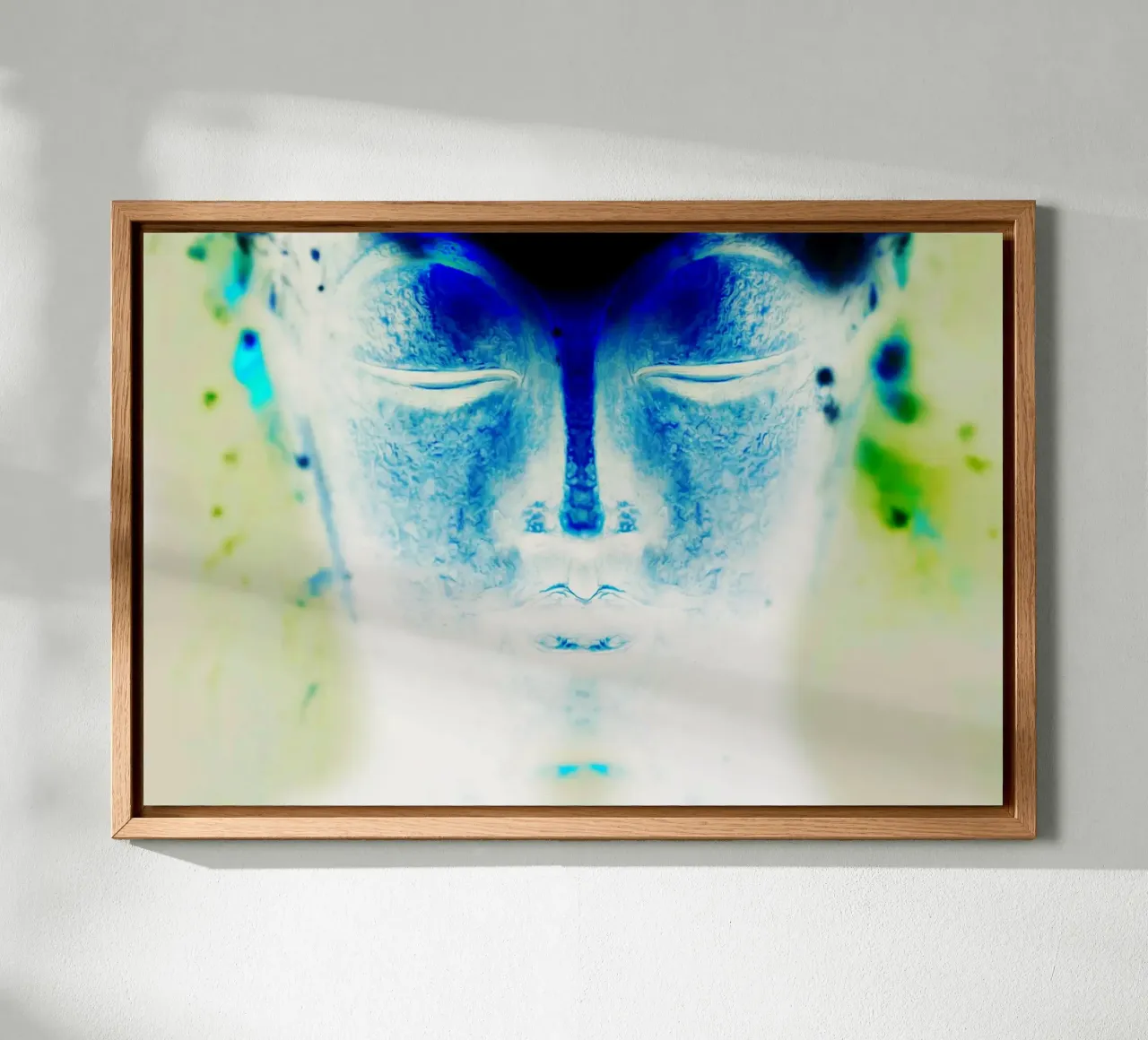 Buddha tela con Cornice a cassetta da Happy 😃 Art 🎨 by Christine Schnoell