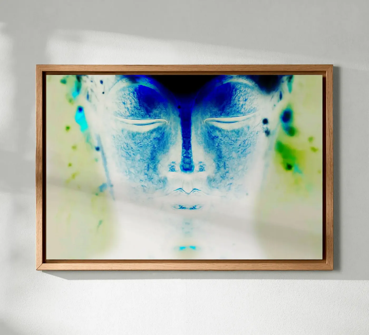 Buddha canvas by Happy 😃 Art 🎨 by Christine Schnoell