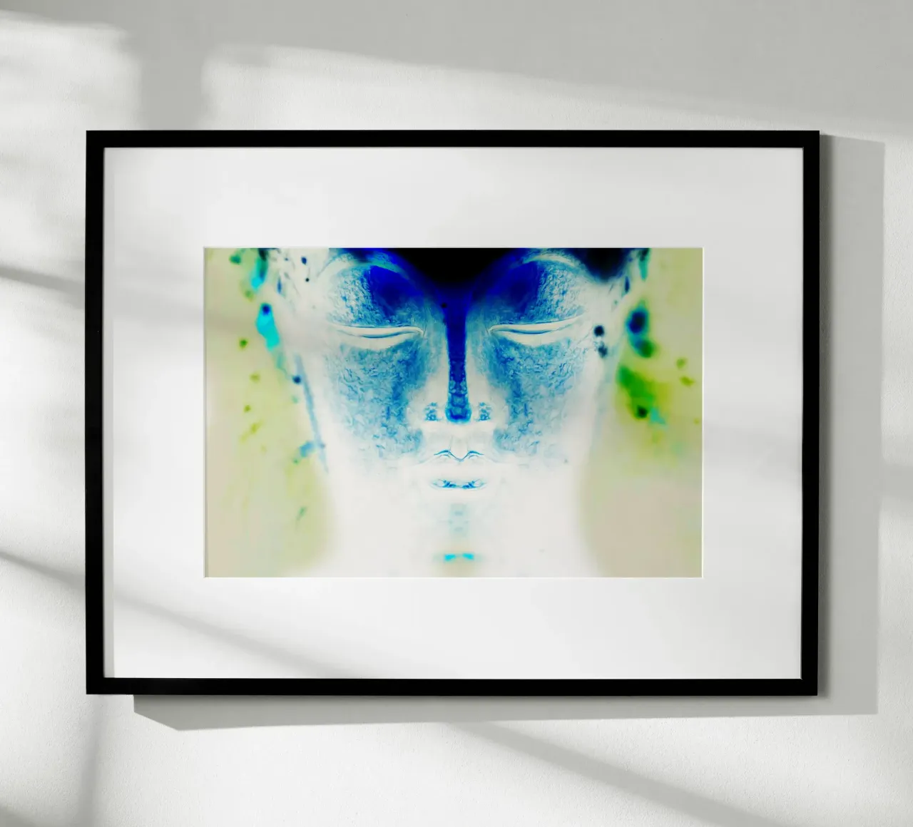 Buddha poster con telaio in plastica da Happy 😃 Art 🎨 by Christine Schnoell