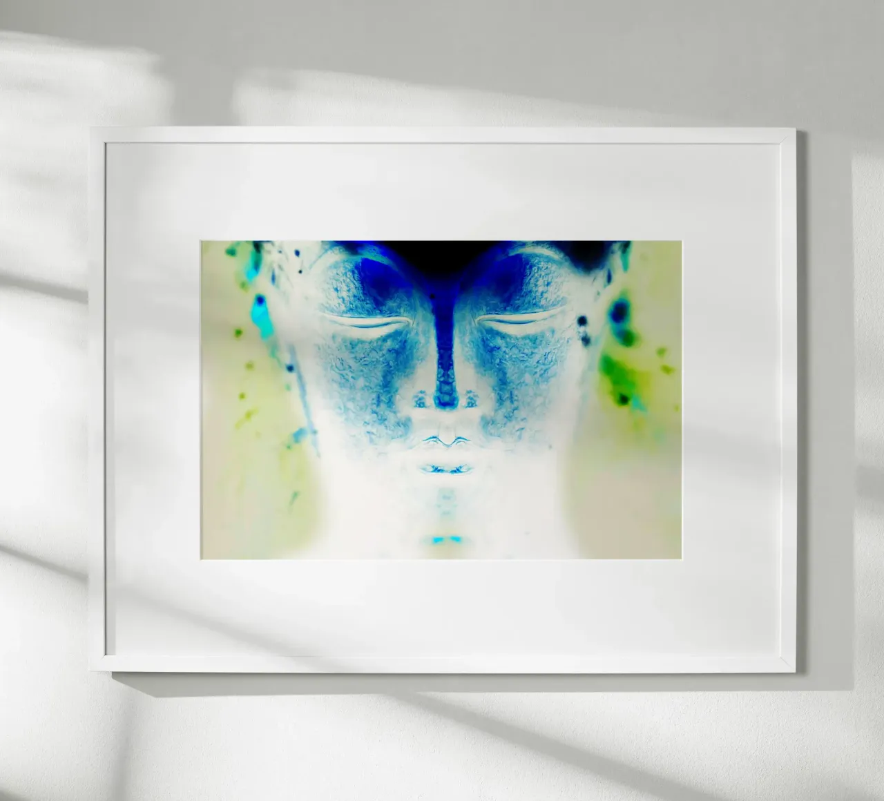 Buddha poster con telaio in plastica da Happy 😃 Art 🎨 by Christine Schnoell